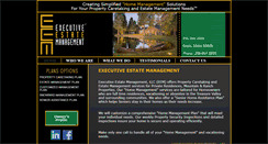 Desktop Screenshot of executiveestatemanagement.com