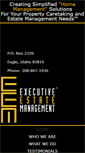 Mobile Screenshot of executiveestatemanagement.com